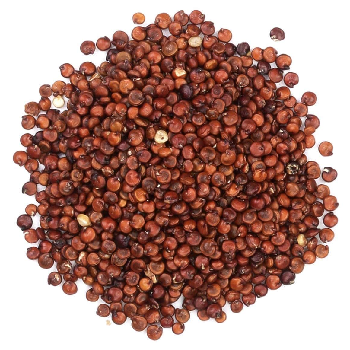 Organic Red Quinoa 25 lbs - Non-GMO, Whole Grain, Kosher, Vegan, Bulk - High in Protein & Amino Acids - Quick Cooking Ancient Grain - Healthy Rice & Pasta Alternative - Perfect for Salads, Meal Prep & Gluten-Free Diets