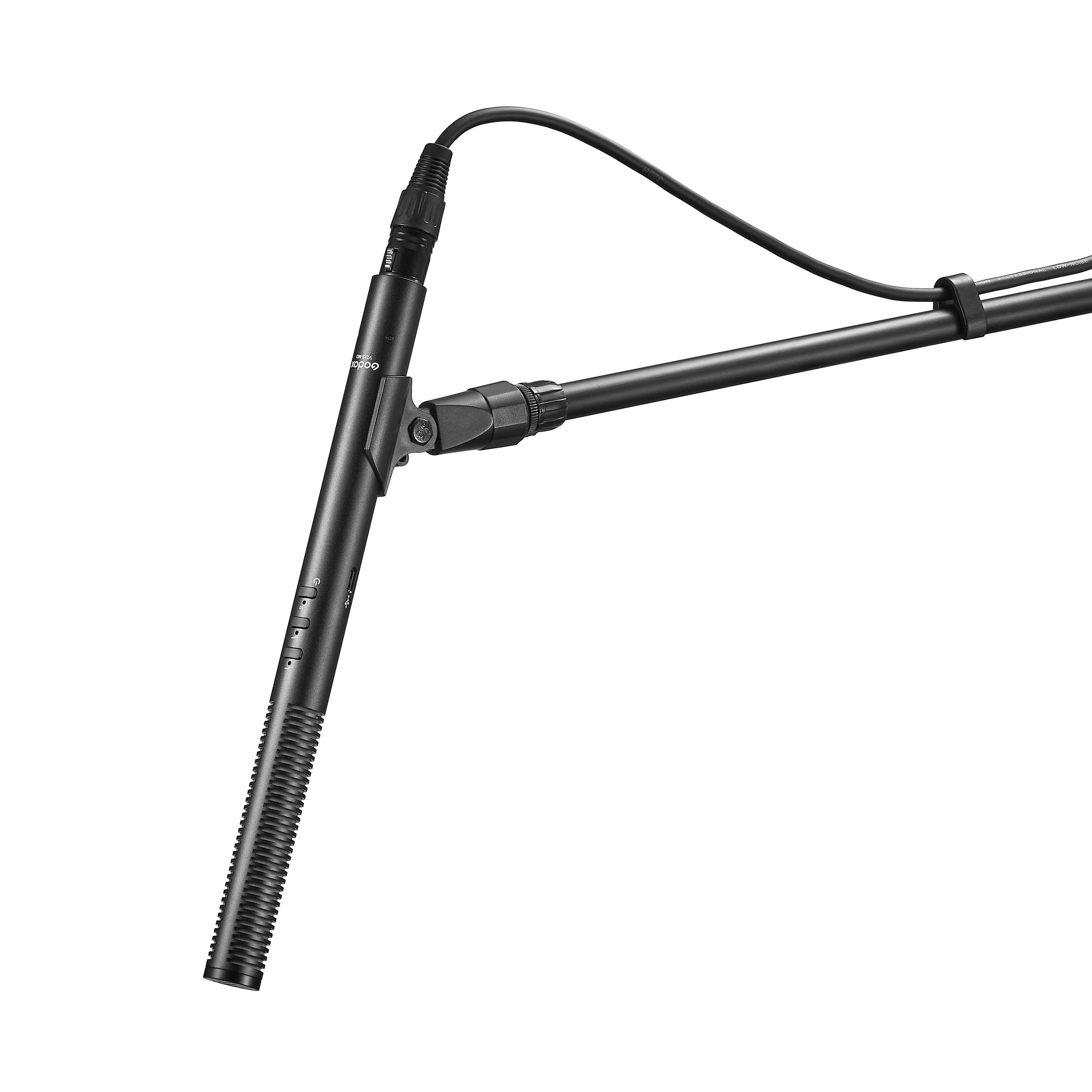 VDS M3 Supercardioid Condenser Shotgun Microphone - Professional Studio Recording, Film Making, Podcasting & Streaming - Perfect for YouTube, Vlogging & Field Interviews