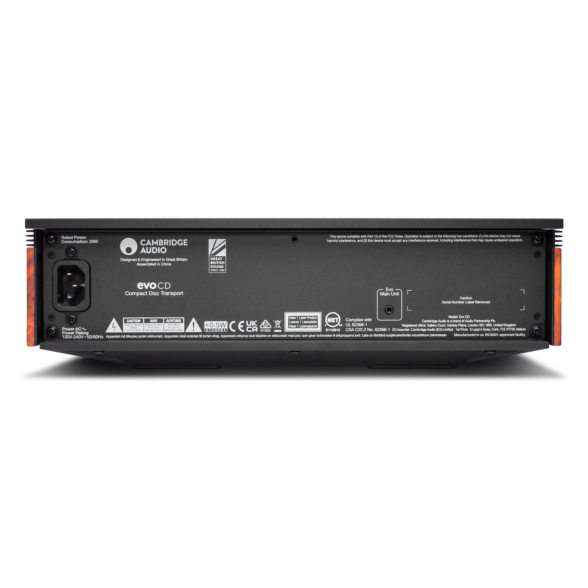 Cambridge Audio EVO CD Transport - High-End CD Player for Audiophiles | Perfect for Home Audio & Music Enthusiasts