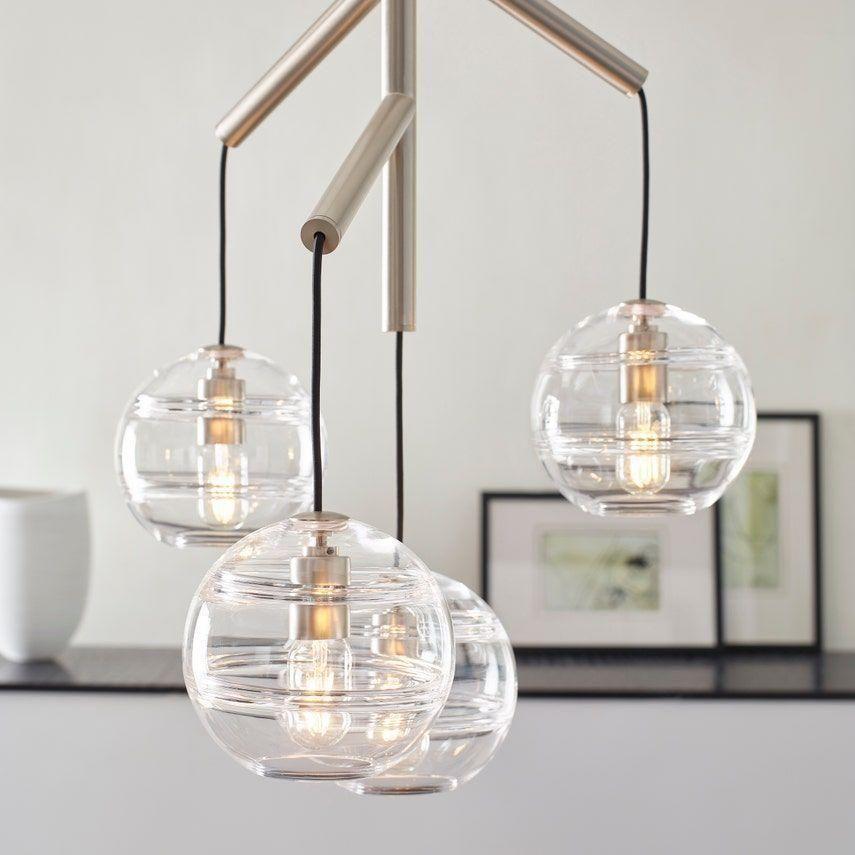 Stylish Sedona Single Chandelier - Modern Crystal Ceiling Light Fixture for Dining Room, Bedroom & Living Room Decor