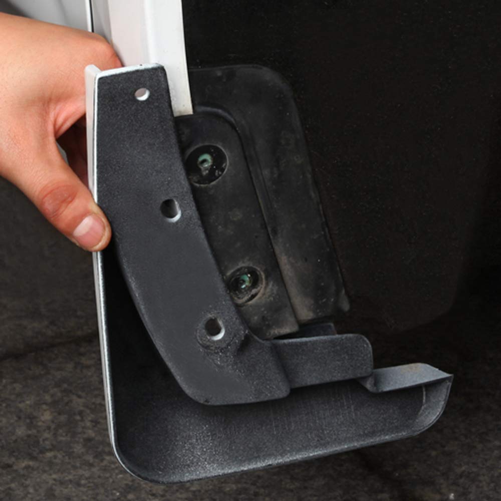 2008-2011 Toyota Highlander/Kluger Car Mud Guards - 4-Piece Front & Rear Splash Guards Set | Durable Fender Mud Flaps Accessories for All-Weather Protection & Off-Road Driving