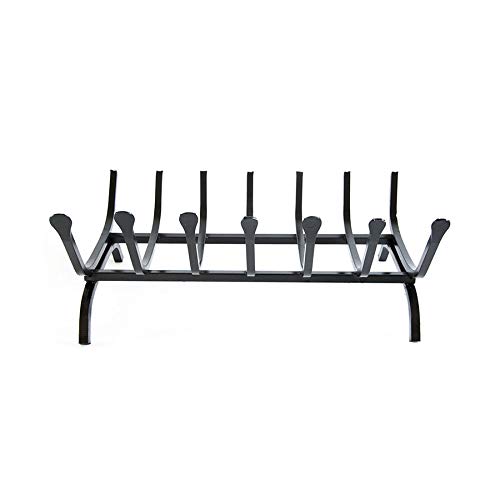 50cm Forged Iron Wood Burner for Fireplace - Rustic Outdoor & Indoor Fireplace Accessory for Cozy Nights