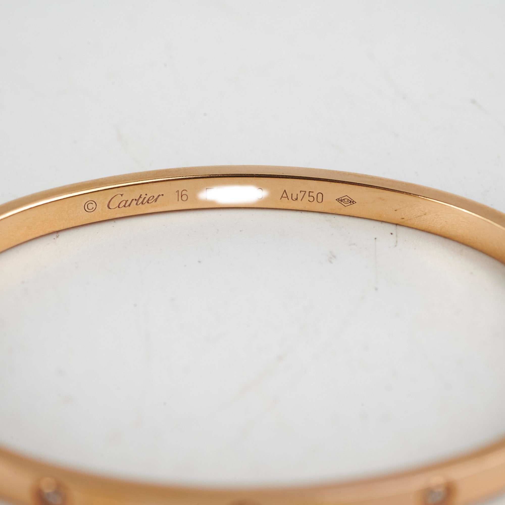 Cartier Love Bracelet 10 Diamonds Rose Gold 16 - Luxury Jewelry for Women, Anniversary & Wedding Gift, Perfect for Date Night & Special Occasions