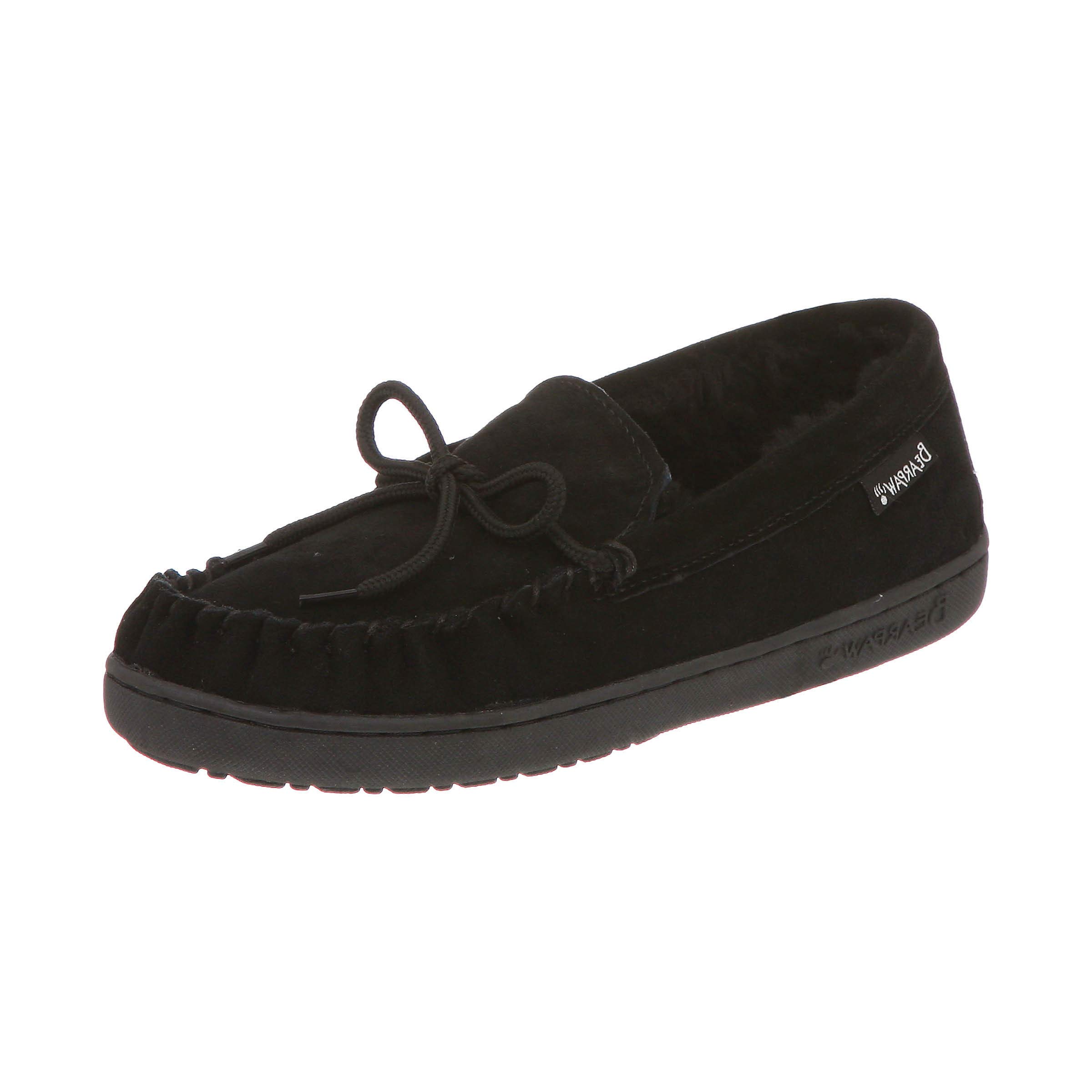BEARPAW Men's Moc II Slippers - Comfortable & Lightweight Indoor/Outdoor Shoes for Men in Multiple Colors - Perfect for Home, Lounge & Casual Wear