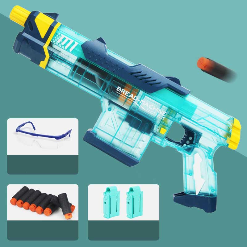 M1 Kids Toy Foam Dart Blaster Gun - Safe Soft Foam Bullet Shooting Toy for Boys & Girls - Outdoor Backyard Play, Nerf Battle Games, Birthday Party Favors