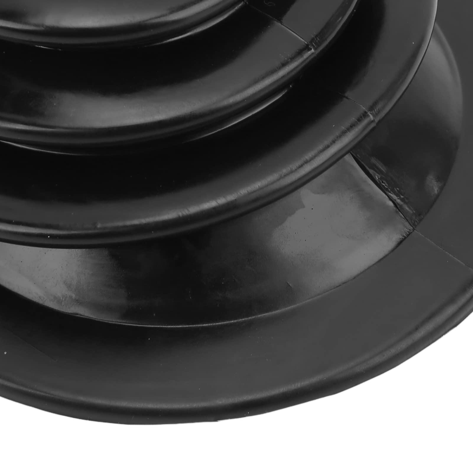 Astibym Black Round 5.250in High Accuracy Shifter Boot Plate - Premium Dust Cover for Car Gear Shift Head | Perfect for Manual Transmission Upgrades & Shift Accessories | Ideal for Racing, Daily Driving & Car Enthusiasts