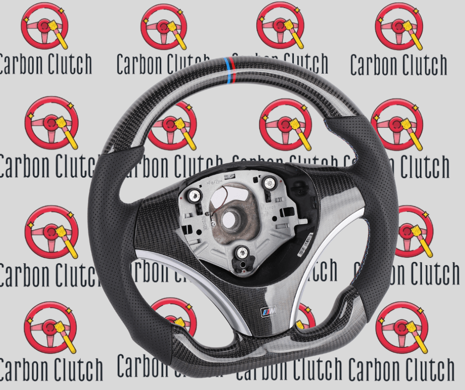 BMW 1 Series (E81/E82/E88) & 3 Series (E90/E91/E92/E93) Custom Carbon Fiber Steering Wheel - Lightweight Performance Upgrade for Track & Street Driving