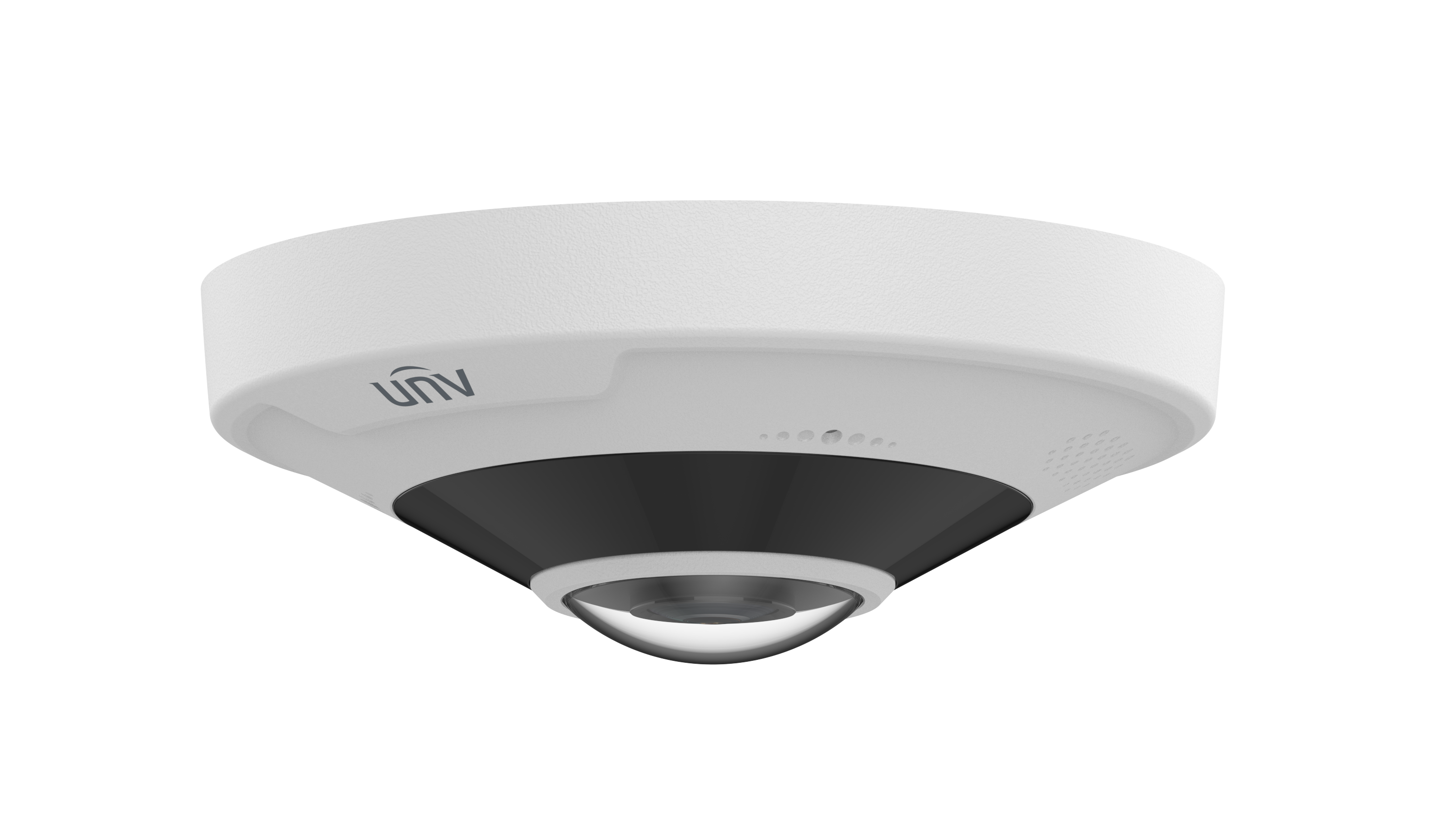 Uniview IPC86CEB AF18KC I0 12MP Ultra HD Fisheye Dome Security Camera - Vandal Proof & Infrared Night Vision for 24/7 Surveillance | Ideal for Retail Stores, Warehouses & Outdoor Monitoring