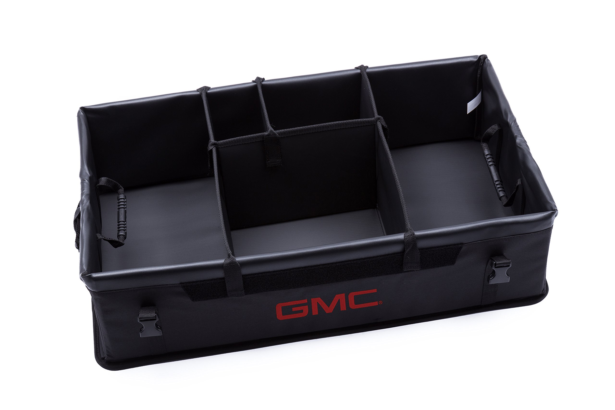 GMC Logo Black Cargo Organizer for Trucks & SUVs - Durable Storage Solution for Travel, Camping & Road Trips