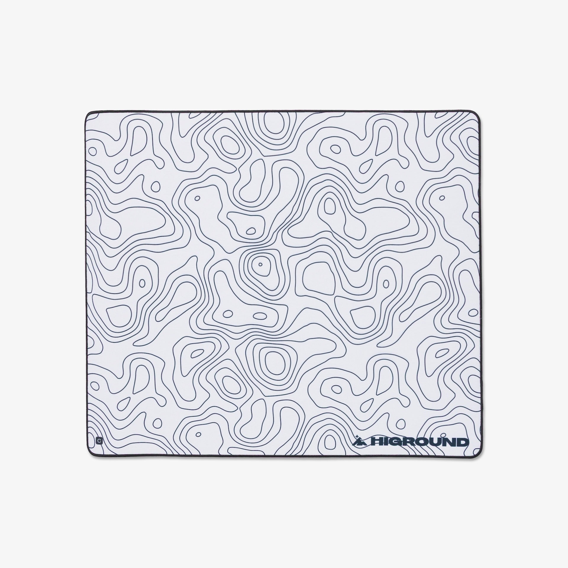 Higround Control Mousepad Large - Snowstone Design | Premium Gaming & Office Mouse Pad for PC, Laptop & Desk - Smooth Surface for Precision Control - Perfect for Gamers, Programmers & Workstations