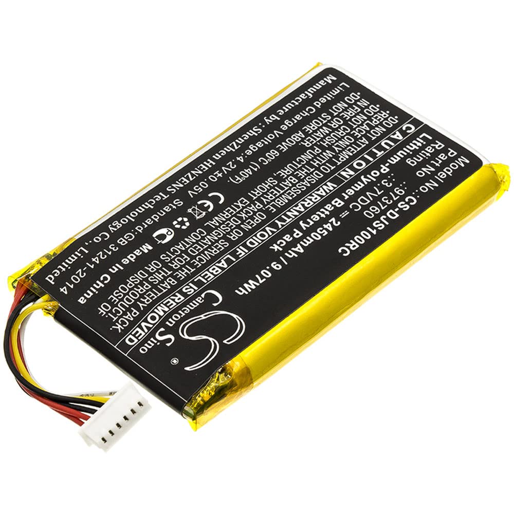 Premium 2450mAh Replacement Battery for DJI Mavic Air/Pro/Spark Remote Controllers - Extended Flight Time - Perfect for Outdoor Drone Photography & Aerial Videography