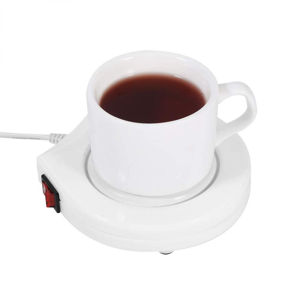 USB Coffee Mug Warmer - 45℃ Adjustable Temperature Beverage Heater for Desk, Office & Home Use - Perfect for Warming Coffee, Tea, Milk & Candles - Ideal for Workspaces, Study Rooms & Cozy Home Decor