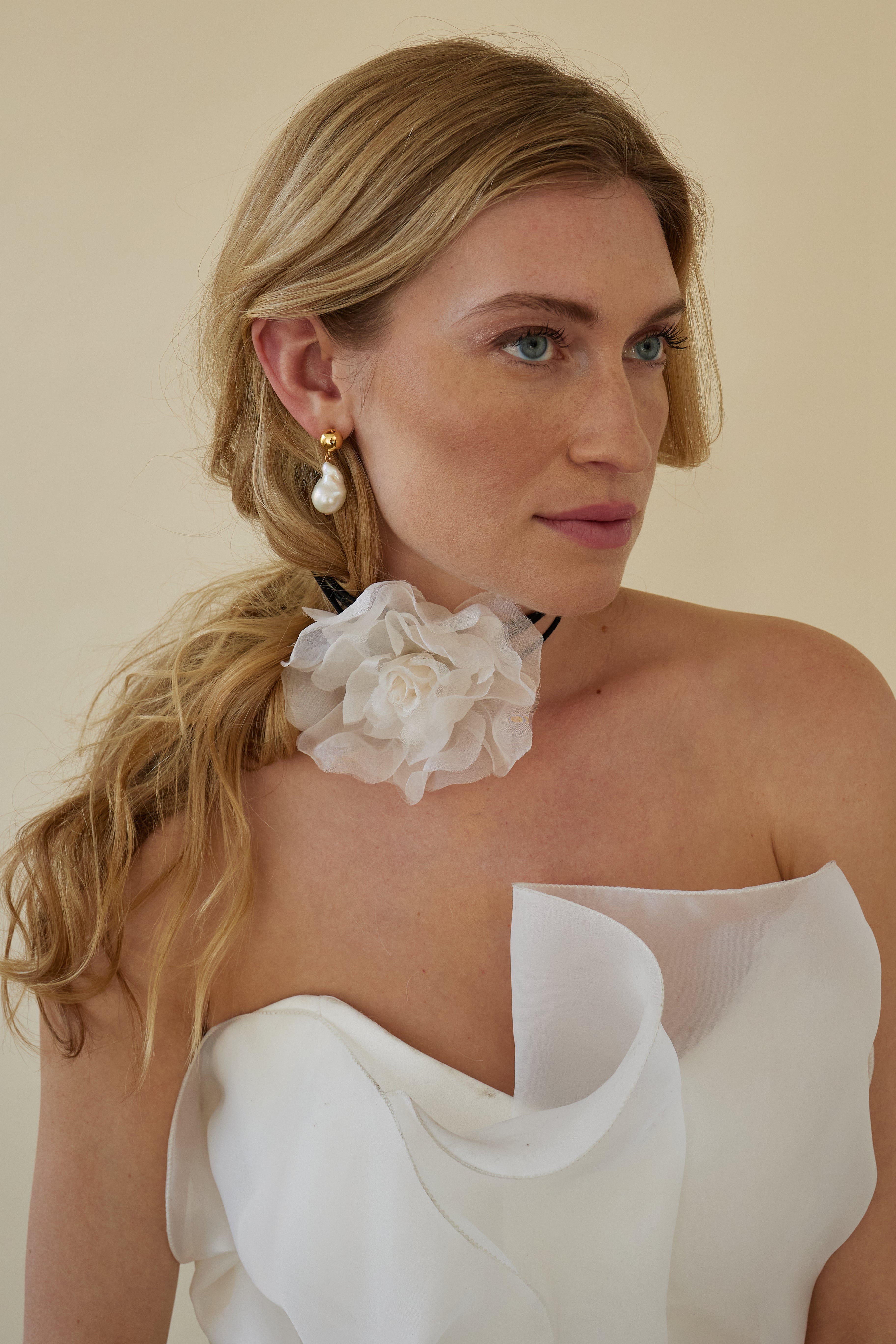 Elegant Freshwater Pearl Drop Earrings for Women – Hypoallergenic & Shiny – Perfect for Weddings, Parties & Daily Wear