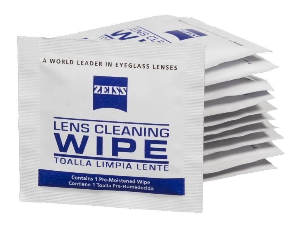 Pre-Moistened Lens Cleaning Wipes 6x5 Inches - 200 Count (5 Pack) for Glasses, Camera Lenses & Screens - Gentle & Streak-Free Cleaning Solution