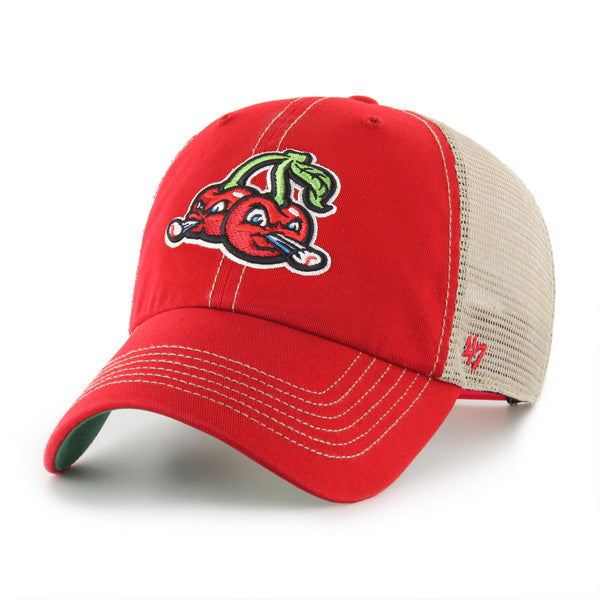 47 Red/Khaki Trawler Hat - Classic Adjustable Baseball Cap for Men & Women - Perfect for Outdoor Activities, Sports, and Casual Wear