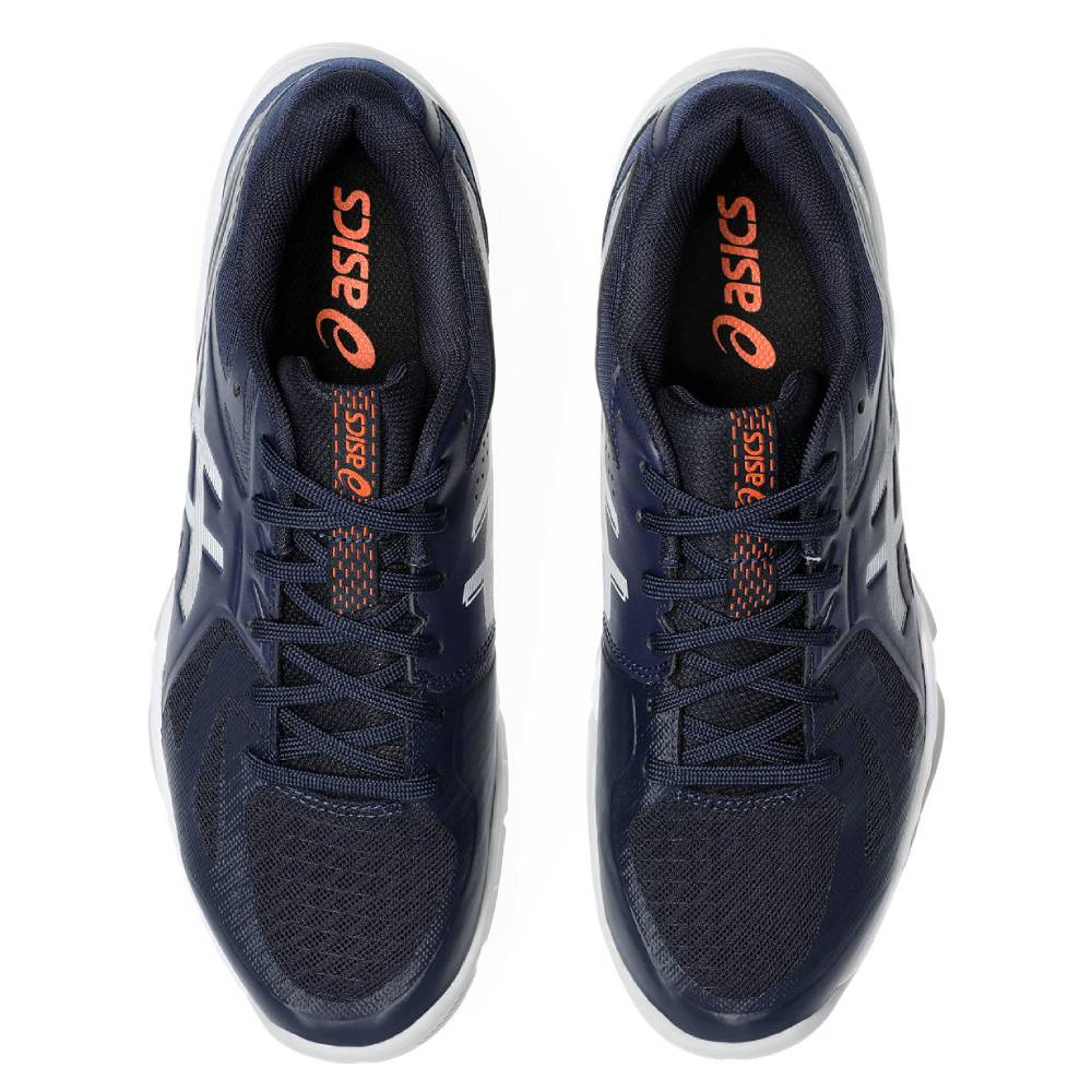 ASICS Blade FF Men's Indoor Court Volleyball Shoes - Midnight/White - Lightweight & Supportive for Volleyball, Badminton & Squash