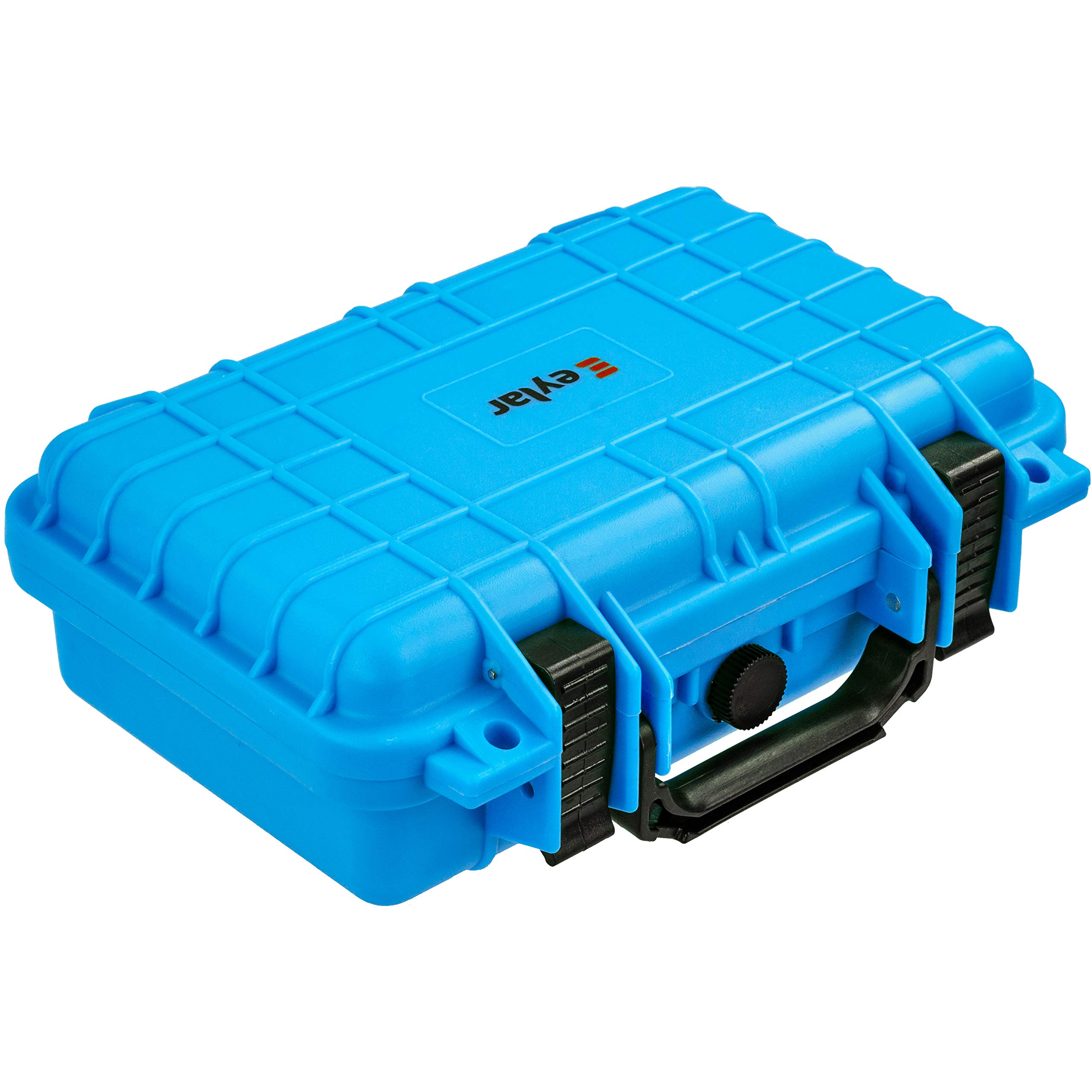 Eylar TSA Approved Hard Gun Case - Waterproof & Shockproof with Custom Logo Plate & Foam Insert (11.6