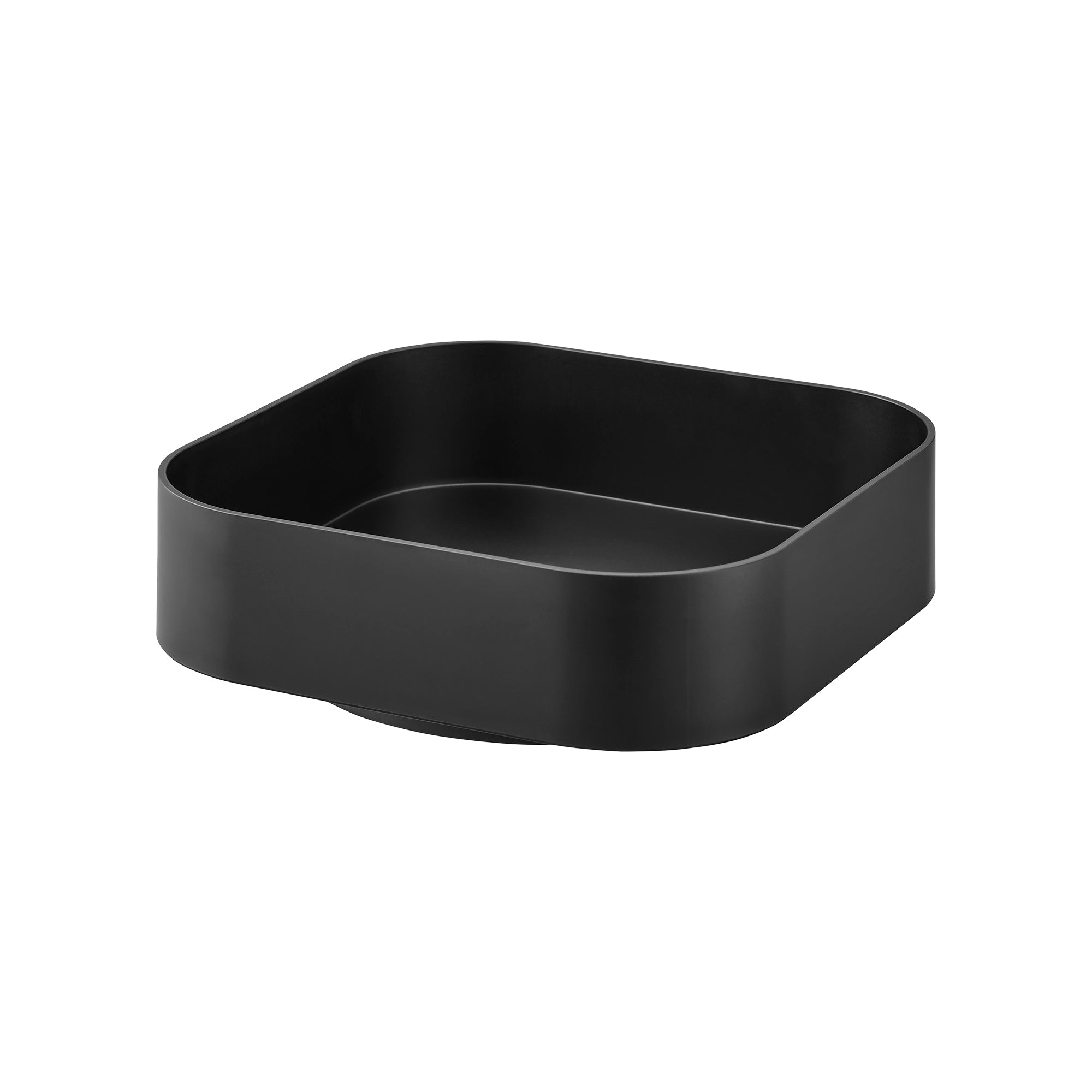 Rotating Square Lazy Susan Turntable - 12 Inch Spinning Serving Tray for Kitchen, Dining Table, and Pantry Organization - Perfect for Spices, Condiments, and Decor
