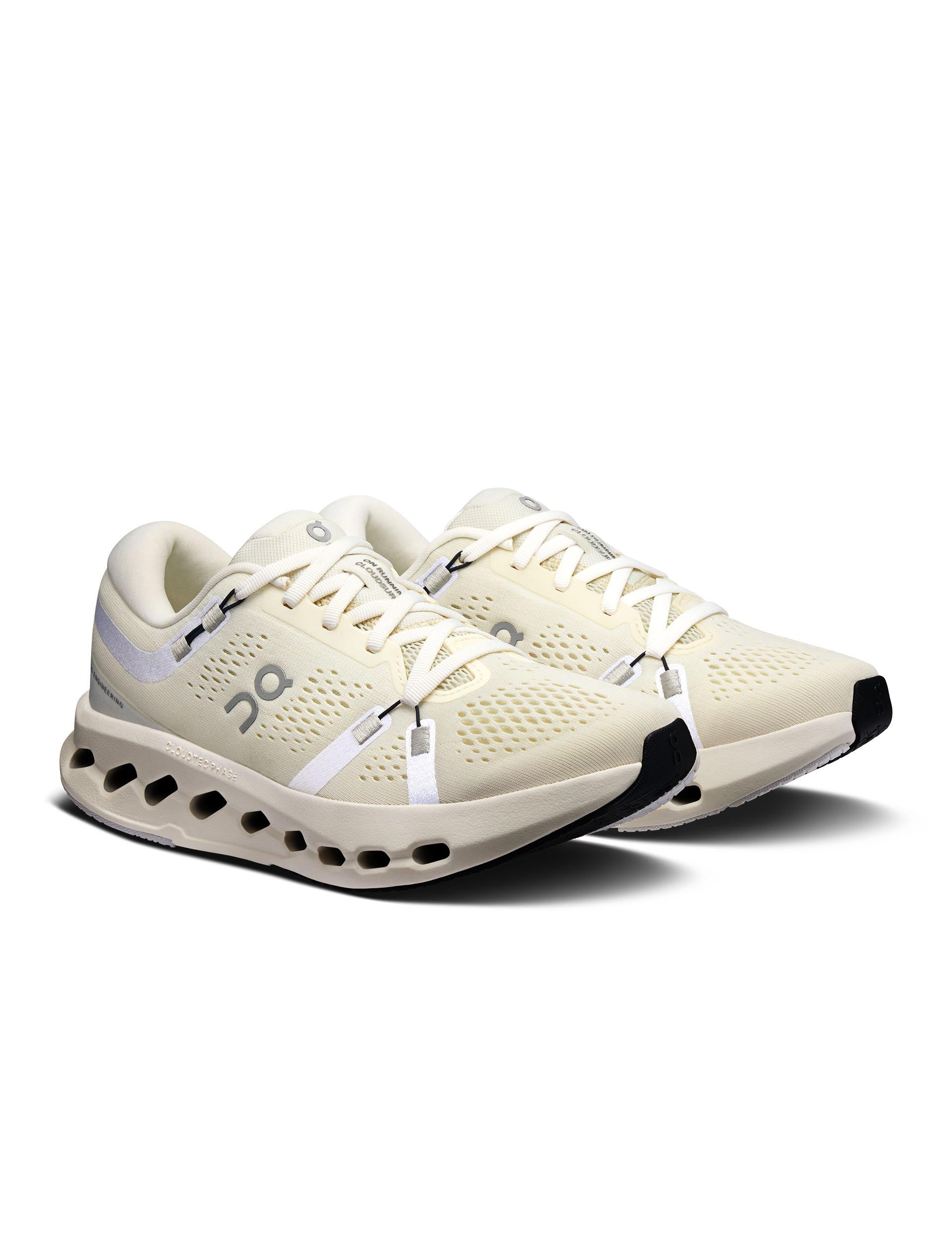 Cloudsurfer 2 Running Shoes - Ivory White Cushioned Sneakers for Men & Women | Perfect for Jogging, Gym Workouts & Daily Comfort Wear