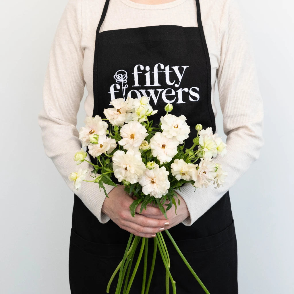 Blush Pink Butterfly Ranunculus Silk Flower Bouquet for Wedding Centerpieces, Home Decor, and DIY Floral Arrangements