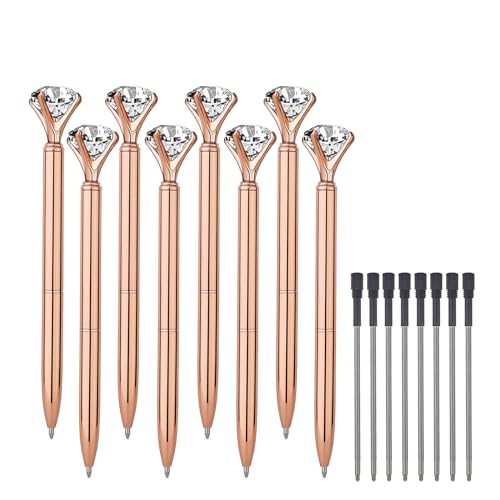 8 rose gold