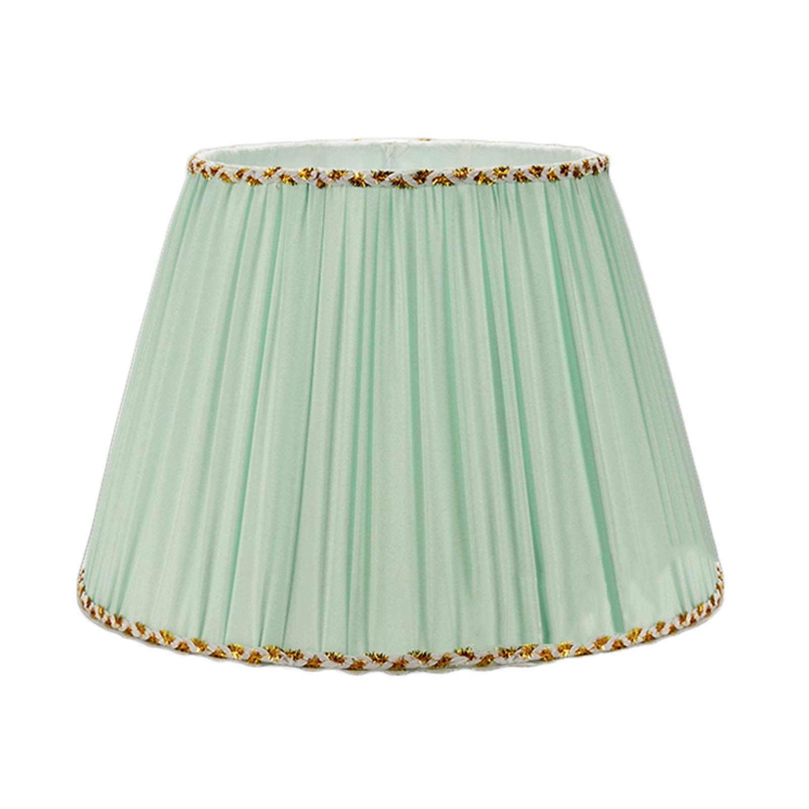 ADSE Lamp Shade - 40cm Light Green E27 Screw Lamp Shade for Bedroom Nightstand & Living Room Floor Lamps | Perfect for Cozy Bedroom Lighting & Modern Living Room Decor