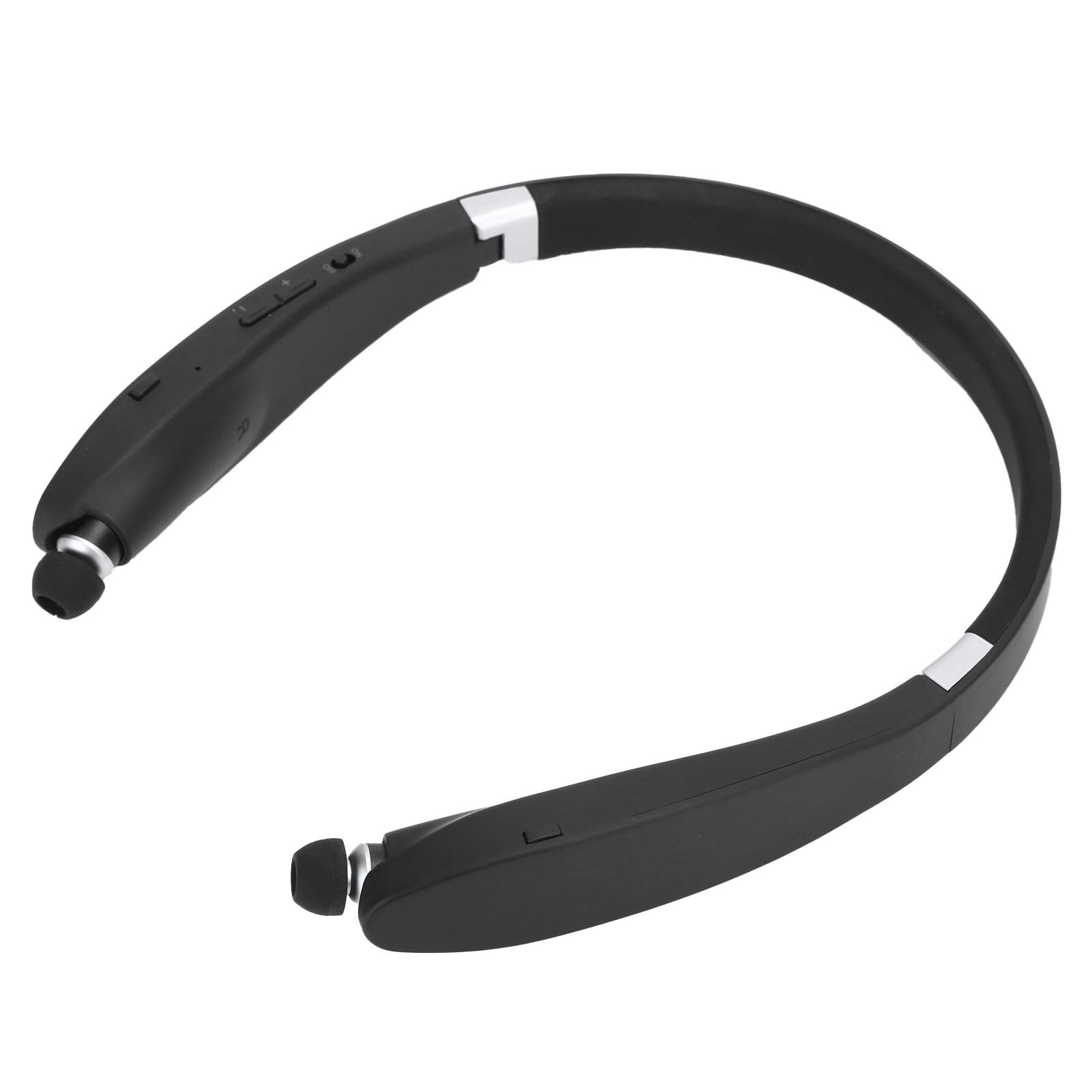 SX-991 Wireless Stereo 5.0 Bluetooth Sports Earphones - Foldable Neckband Headset with Adjustable Earbuds for Running, Gym Workouts & Commuting