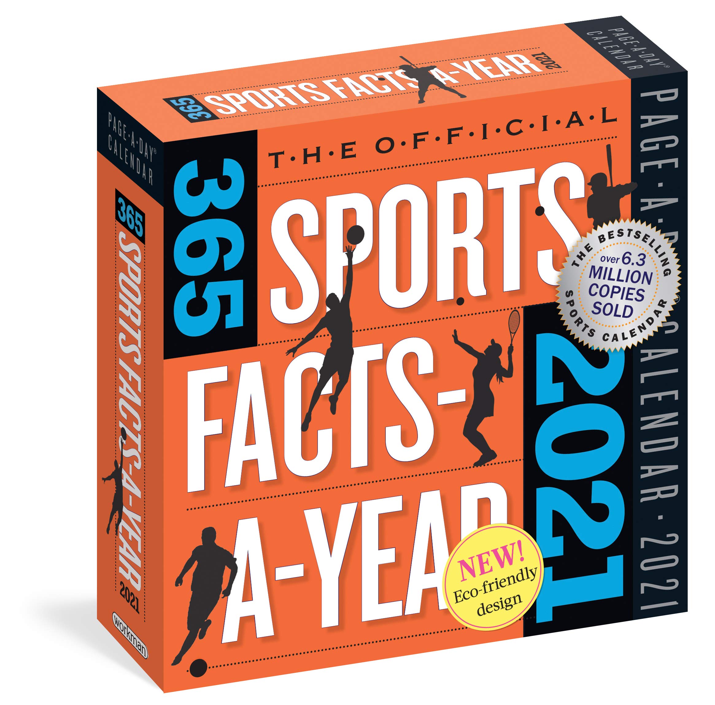 Official 365 Sports Facts-A-Year Page-A-Day Calendar 2024 | Daily Sports Trivia & Fun Facts | Perfect Gift for Sports Fans, Office Desk, or Home Decor