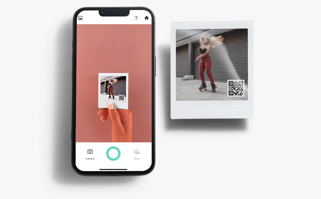 Fujifilm Instax Square Link Smartphone Printer - Print Photos Instantly from Phone in Midnight Green | Perfect for Travel, Parties & DIY Scrapbooking
