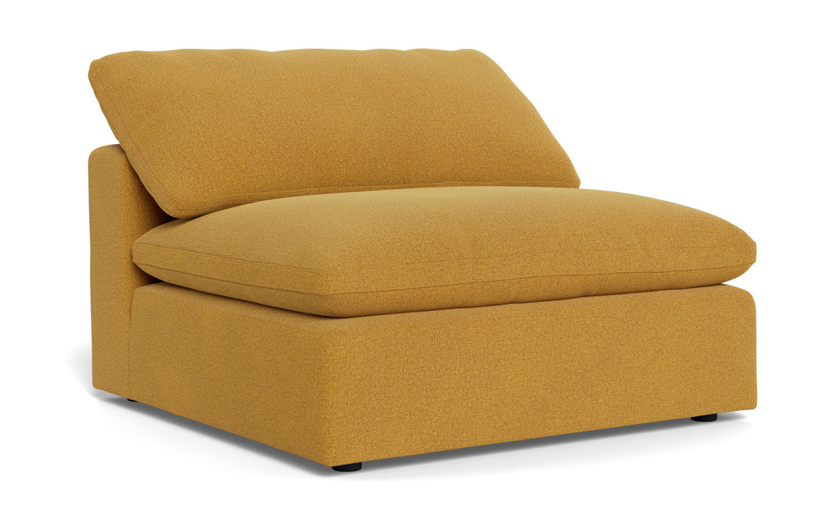 Fluffy Armless Chair - Ultra Soft Comfort for Living Room, Bedroom, or Office - Perfect for Relaxing, Reading, and Lounging