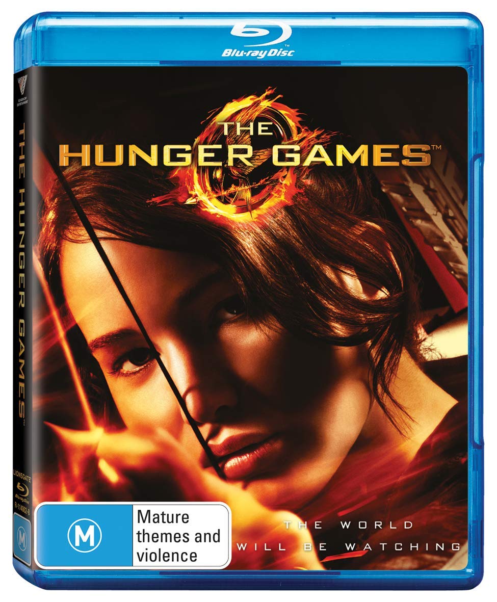 The Hunger Games - Region B Blu-ray Import (Australia) | Action-Packed Dystopian Thriller for Movie Night & Home Theater Enthusiasts