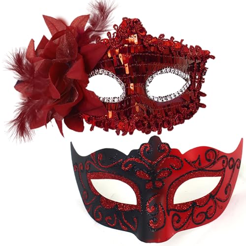 Red Couple Set