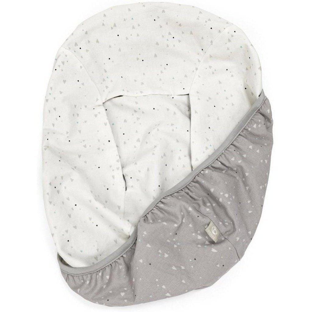 Stokke Tripp Trapp Newborn Set Cover - Soft & Breathable Baby High Chair Cushion - Perfect for Feeding, Playtime & Comfort (Grey)