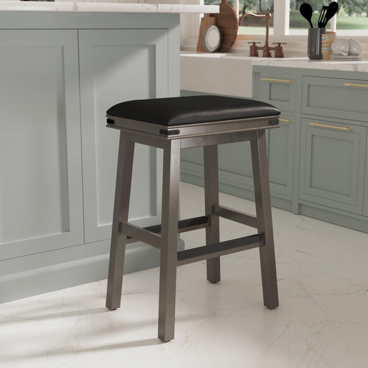 Premium Cortez Bonded Leather Stool - 24