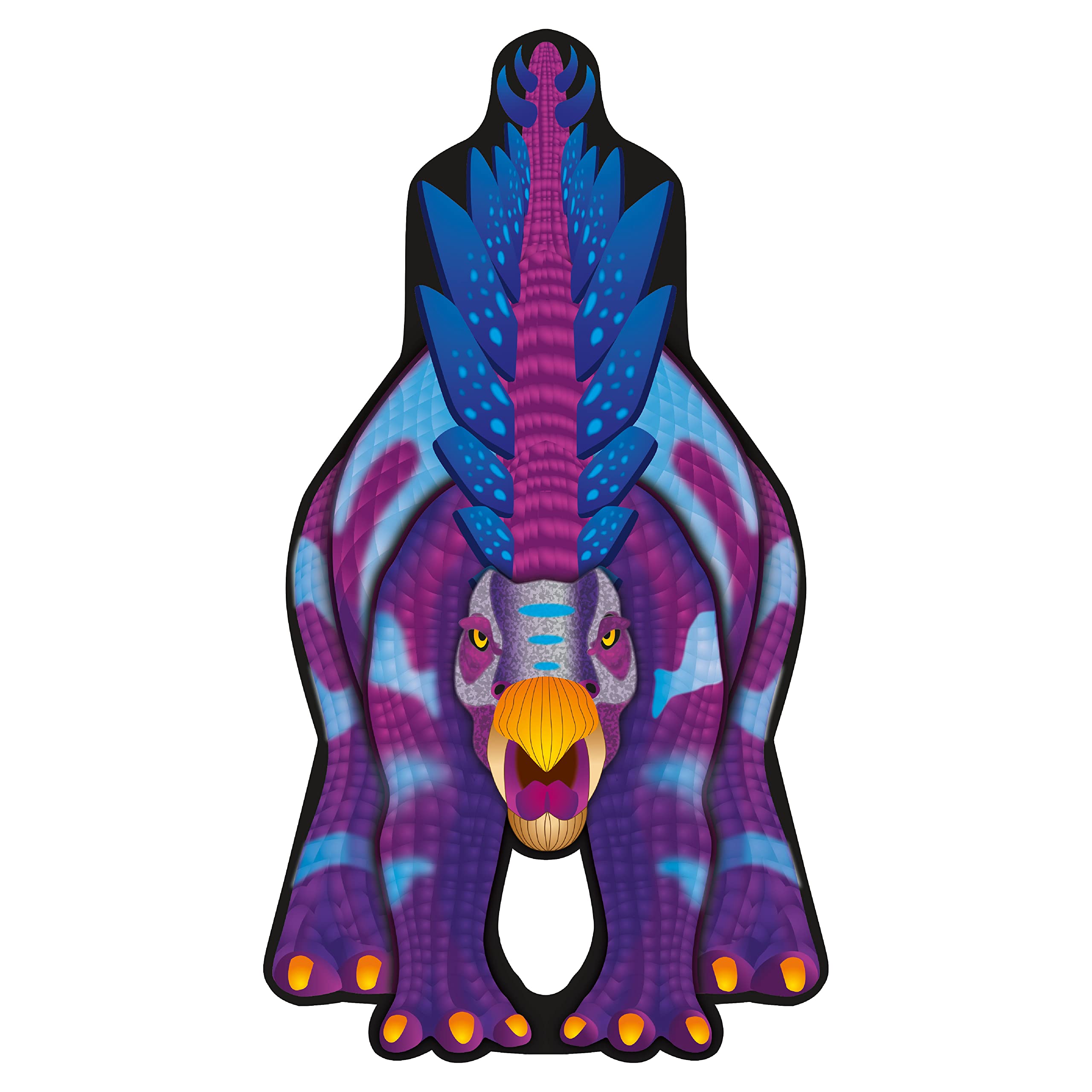 DinoKites Stegosaurus Kite - High-Quality Dinosaur Kite for Kids & Adults - Perfect for Beach, Park & Outdoor Family Fun