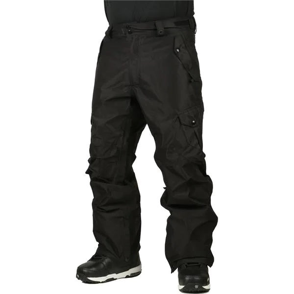 686 Defender Cargo Insulated Snowboard Pants for Men & Women - Waterproof Winter Snow Pants with Adjustable Waist - Perfect for Skiing, Snowboarding & Cold Weather Activities (2021 Model)
