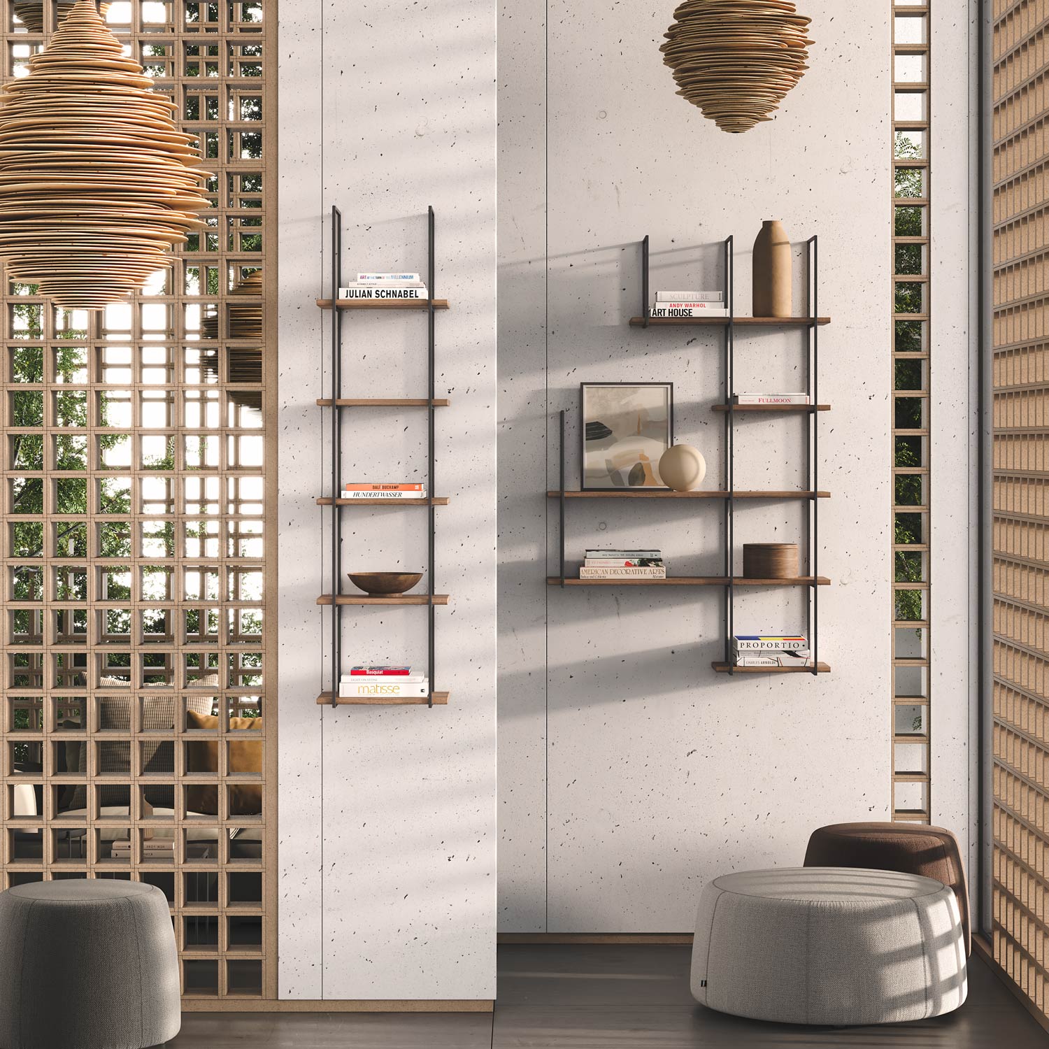 Lloyd 3-Tier Metal Shelf - Rustproof Tungsten Steel Storage Rack for Kitchen, Bathroom, Office - Space-Saving Organizer for Spices, Books, and Decor