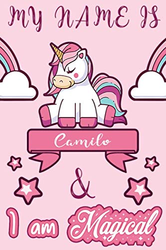 Magical Unicorn Notebook & Journal - Personalized Gift for Girls & Women | Birthday, Diary, Planner, Sketchbook | Perfect for School, Work, Creative Writing & Daily Inspiration