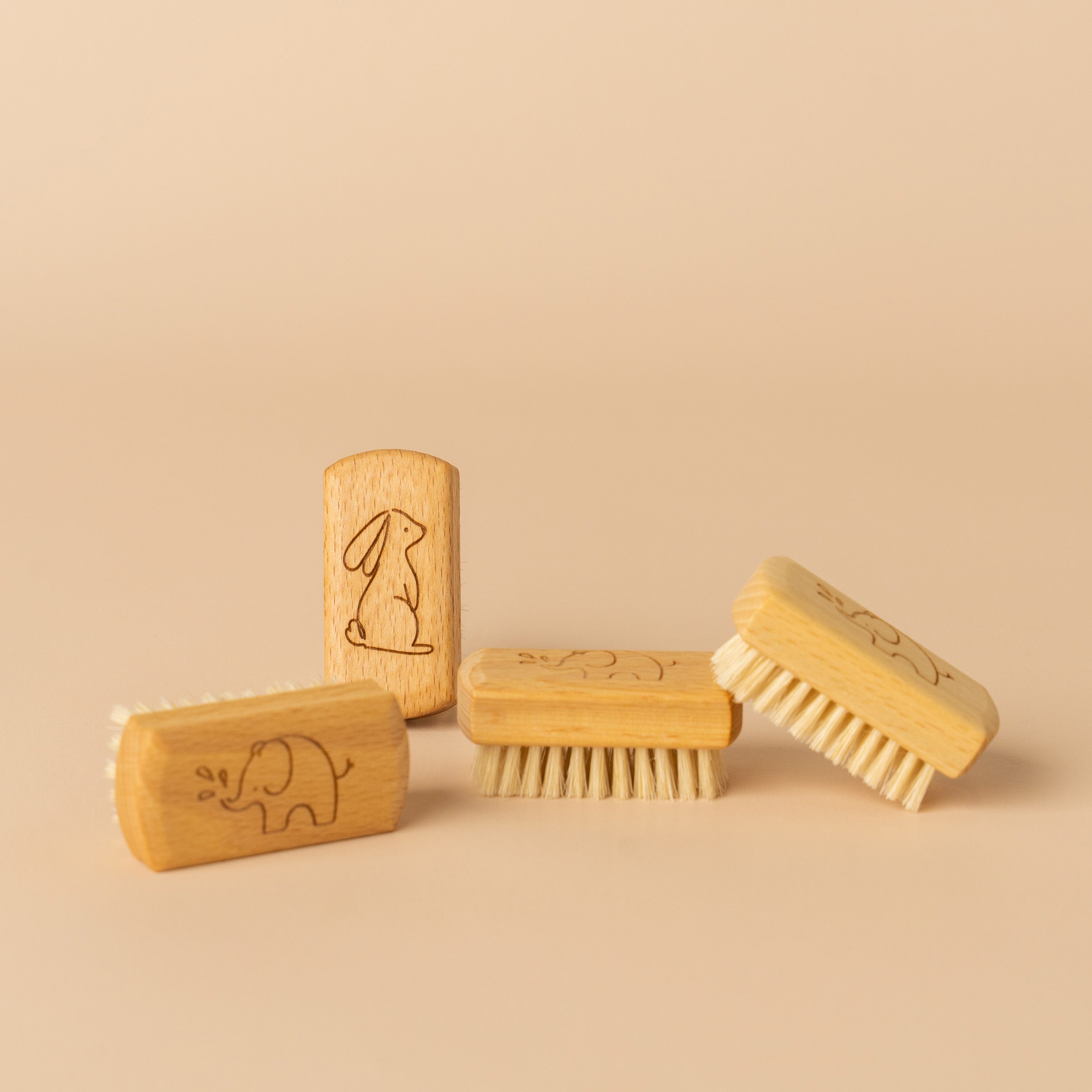Kids Nail Brush - Soft Bristle Baby Nail Cleaner for Gentle Hand & Foot Hygiene - Perfect for Bath Time, Playtime & Travel