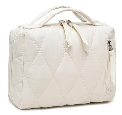 Quilted Beige Diamond Check
