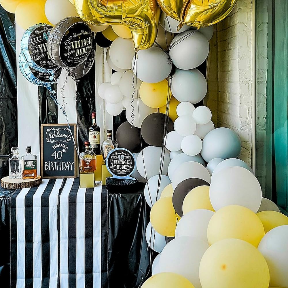 Black Disposable Tablecloth Roll 100ft - Party Supplies for Events & Picnics