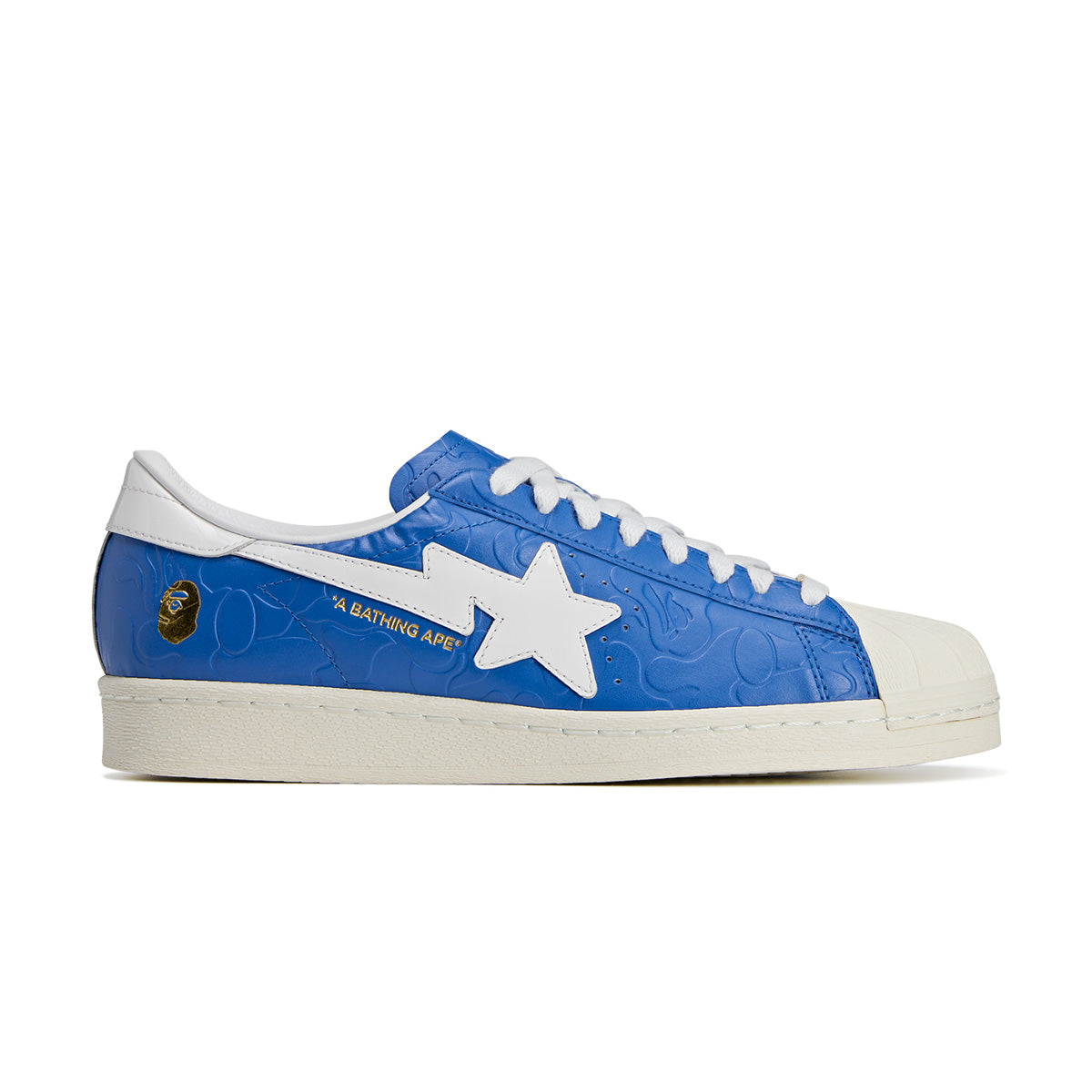 BAPE Superstar Vintage Blue Sneakers - Retro Streetwear Shoes for Men & Women | Perfect for Casual Wear, Urban Fashion, and Sneaker Collectors