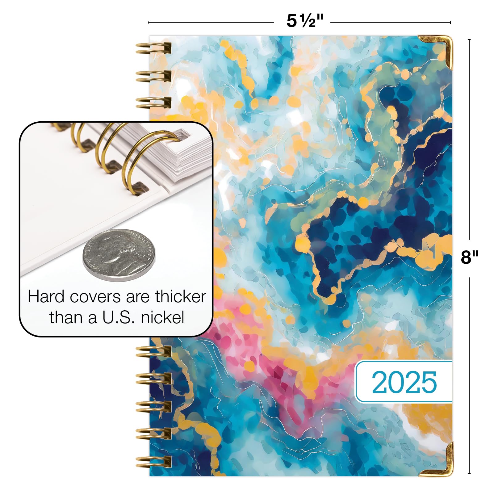 2025 Hardcover Planner 5.5