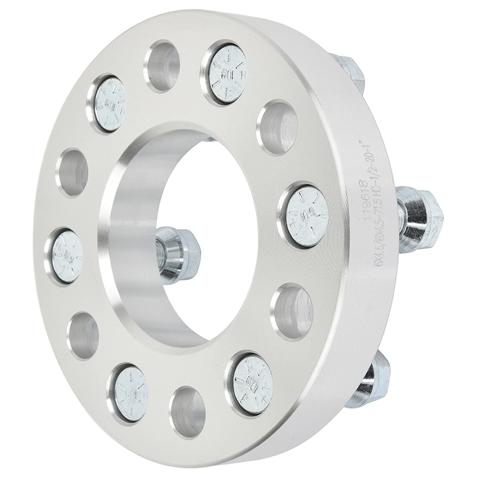 1 Inch 6x4.5 to 6x4.5 Wheel Spacers (2PCS) - 1/2
