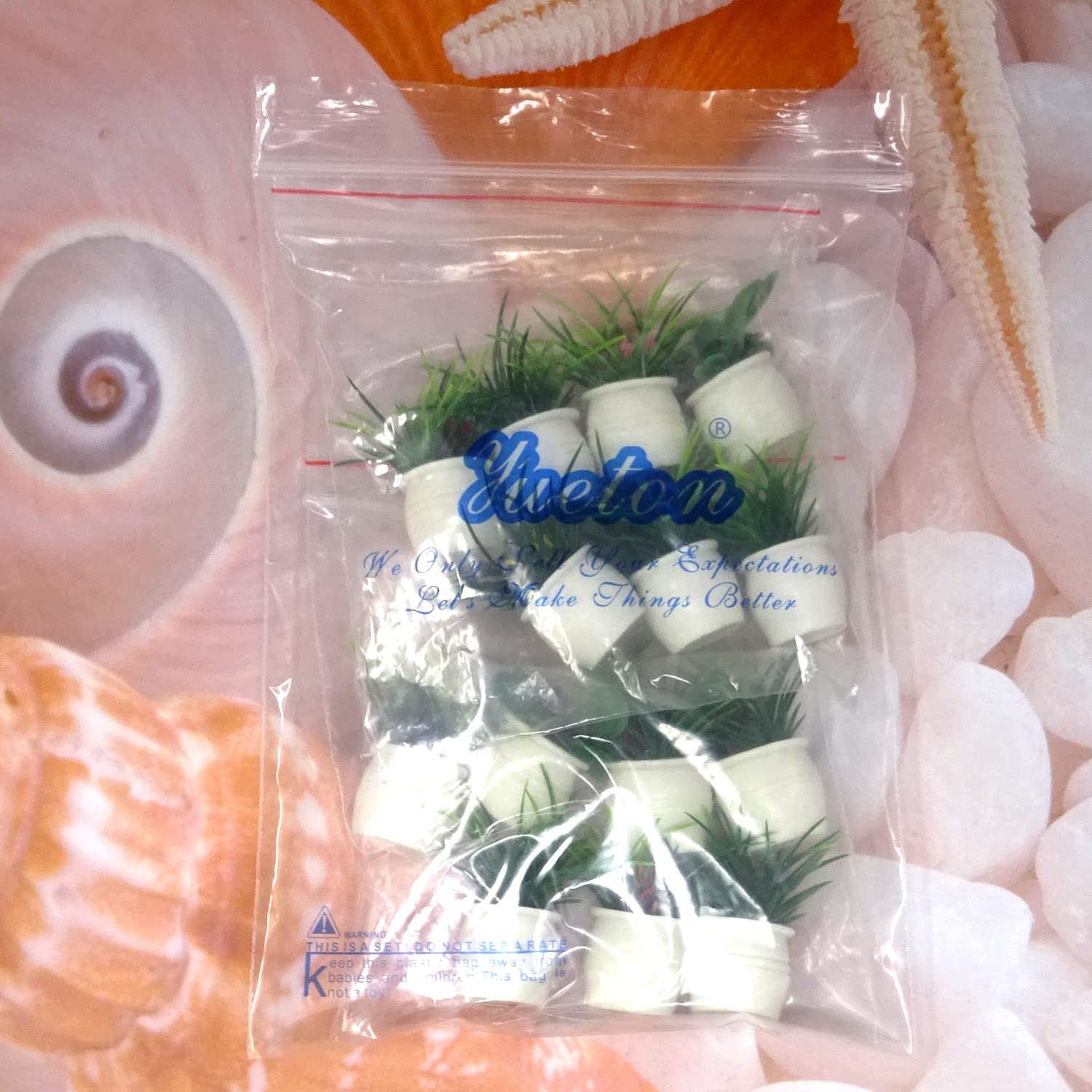 14 PCS Miniature Bonsai Plants for Dollhouse - Artificial Potted Plants, Tiny Faux Flowers & Greenery Decor - Perfect for Dollhouse Furniture, DIY Miniature Gardens & Fairy Garden Scenes