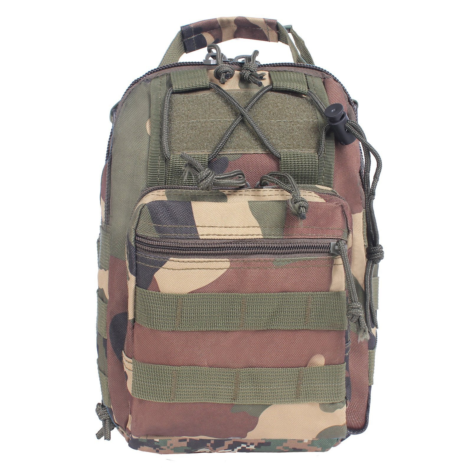 Southland Archery Supply SAS Tactical Sling Shoulder Bag Pouch - Ambidextrous Crossbody Bag for Hunting, Shooting & Outdoor Activities - Perfect for Range Days, Hiking & Tactical Gear Storage