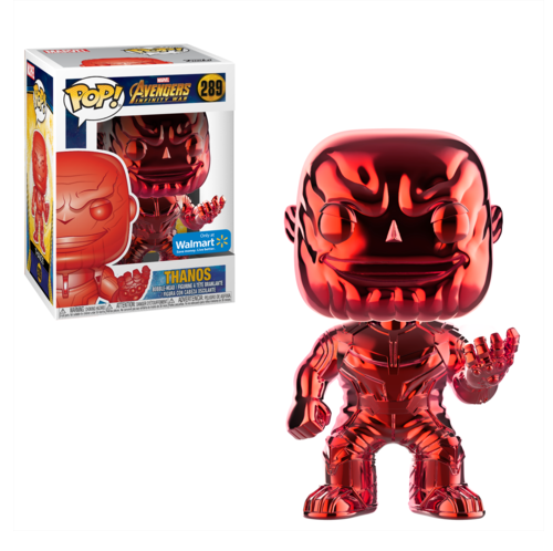 Funko Pop! Avengers Infinity War Thanos Red Vinyl Figure #289 - Collectible Marvel Superhero Toy for Fans & Gifts | Walmart Exclusive