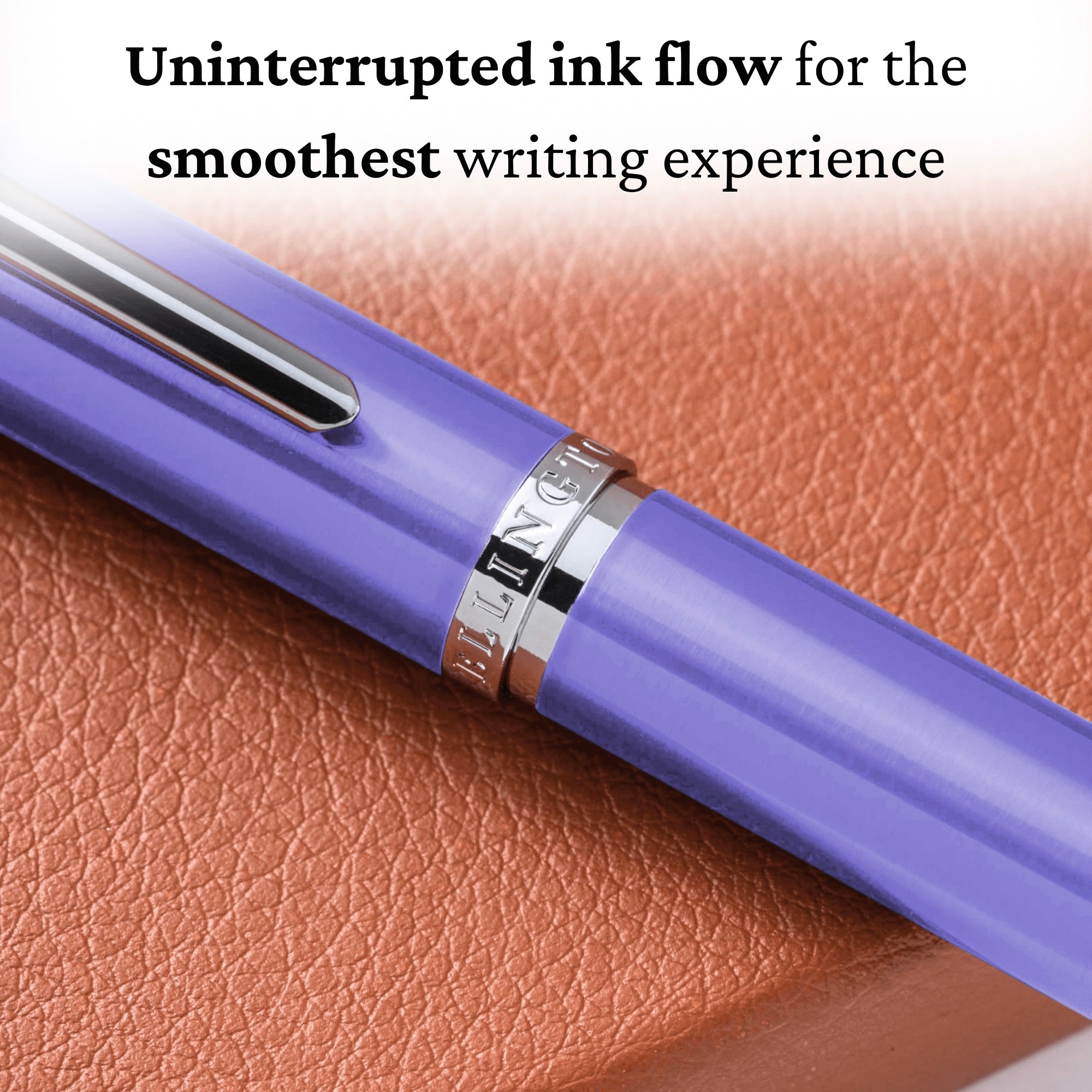 Premium Purple Haze Fountain Pen - Elegant Writing Instrument with Smooth Ink Flow for Calligraphy, Journaling & Office Use