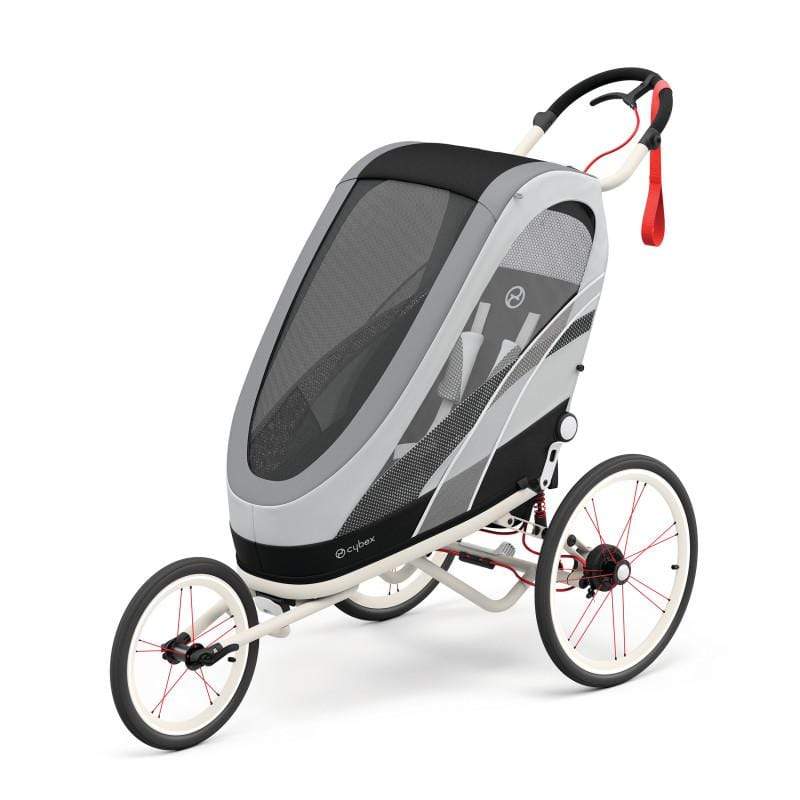 Cybex ZENO Multisport Stroller & Bike Trailer - Lightweight All-Terrain Baby Jogger for Running, Biking & Hiking - Perfect for Active Families & Outdoor Adventures