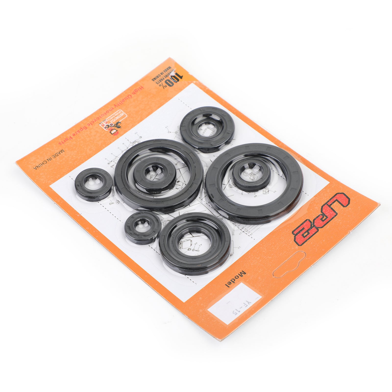 10-Piece Engine Oil Seal Kit Set for Honda CRF450R (2002-2006) - Compatible with CRF 450 Models - High-Quality Replacement Seals for Motorcycle Maintenance & Off-Road Riding